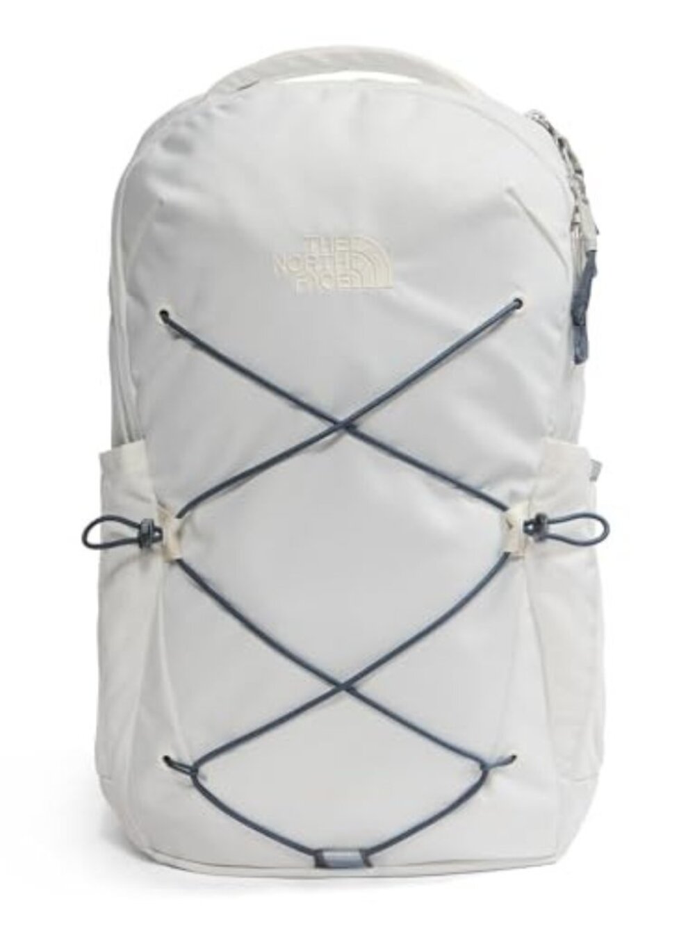The North Face womens Jester Backpack White Dune/Granite Grey